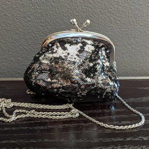 Sequined Evening Bag